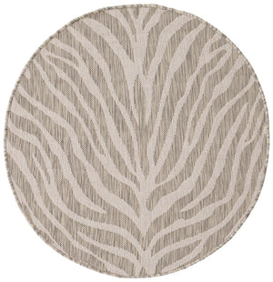 Unique Loom Natural 2' X 8' Outdoor Safari Runner - Enhance Your Patio With Earthy Elegance And Rustic Charm Gray  3168162-unique-loom