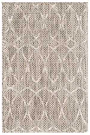 Unique Loom Charcoal Outdoor Trellis Runner - Elegant Design, Weather-resistant, Perfect For Patios & Walkways Gray  3168275-unique-loom