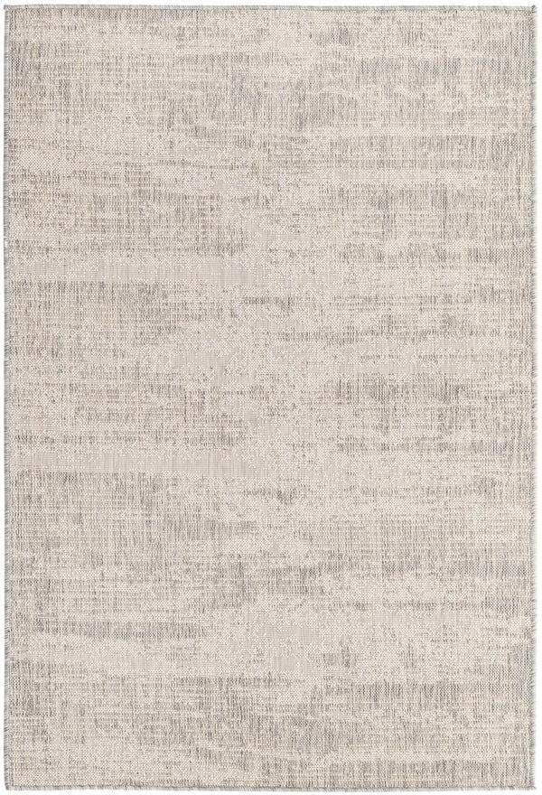 Unique Loom Brown Outdoor Modern Rug - Stylish 3'1" X 5'3" Weather-resistant Design For Patios And Decks Gray  3168316-unique-loom