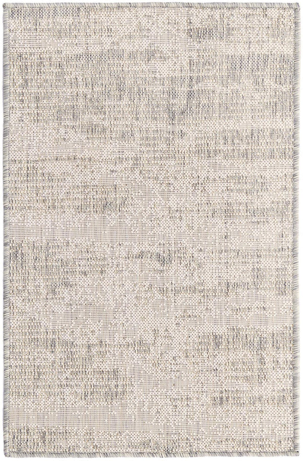 Unique Loom Brown Outdoor Modern Rug - Stylish 3'1" X 5'3" Weather-resistant Design For Patios And Decks Gray  3168319-unique-loom