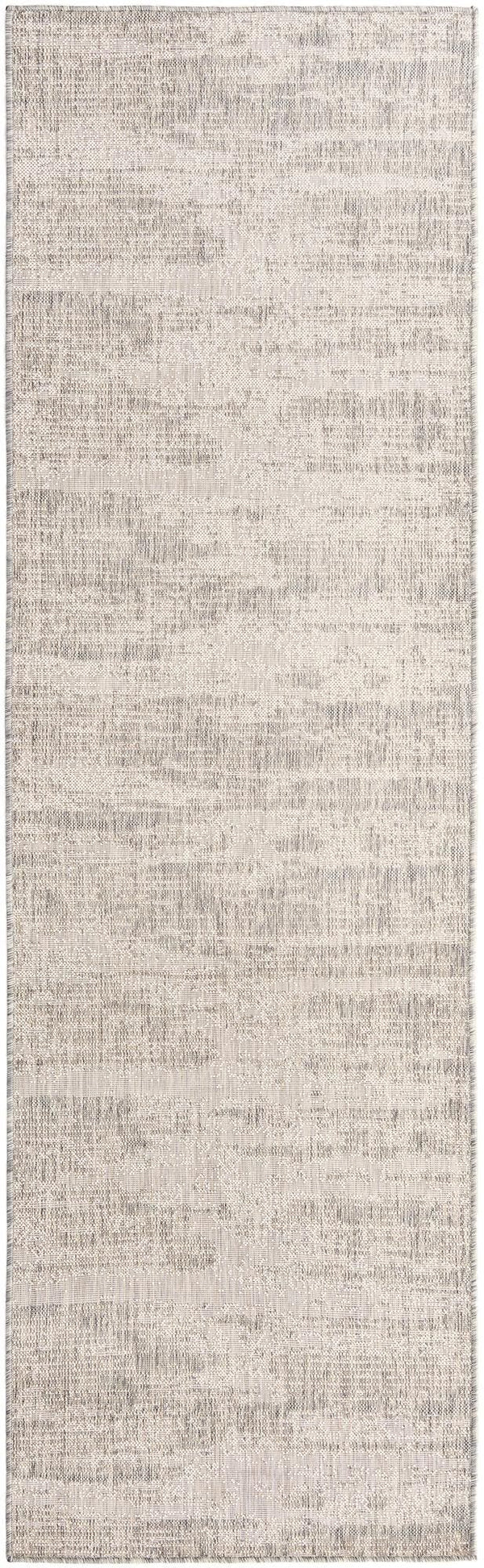 Unique Loom Brown Outdoor Modern Rug - Stylish 3'1" X 5'3" Weather-resistant Design For Patios And Decks Gray  3168323-unique-loom