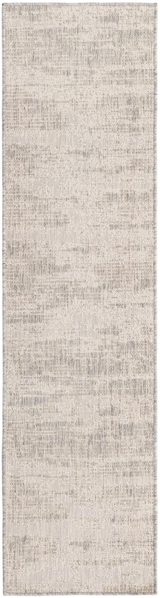 Unique Loom Brown Outdoor Modern Rug - Stylish 3'1" X 5'3" Weather-resistant Design For Patios And Decks Gray  3168324-unique-loom