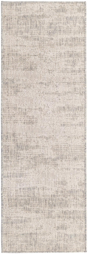 Unique Loom Brown Outdoor Modern Rug - Stylish 3'1" X 5'3" Weather-resistant Design For Patios And Decks Gray  3168325-unique-loom