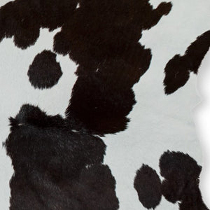 Homeroots 24" X 36" Salt And Pepper, Black And White Calfskin - Area Rug Black,White Cowhide 316835
