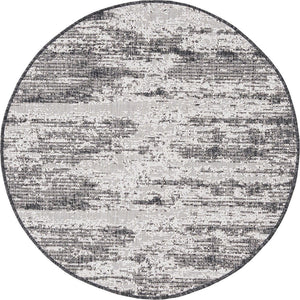 Unique Loom Brown Outdoor Modern Rug - Stylish 3'1" X 5'3" Weather-resistant Design For Patios And Decks Charcoal  3168378-unique-loom