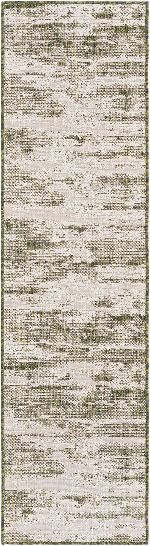 Unique Loom Brown Outdoor Modern Rug - Stylish 3'1" X 5'3" Weather-resistant Design For Patios And Decks Green  3168394-unique-loom