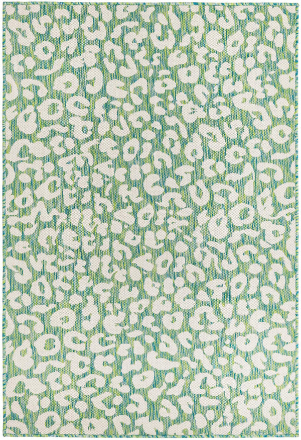 Unique Loom Pink Ivory Outdoor Safari Trellis – Enhance Your Garden With Elegant Support For Climbing Plants Blue  3168554-unique-loom