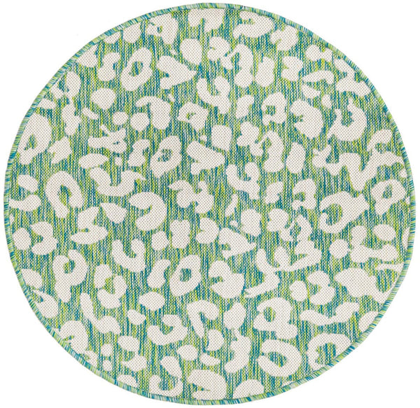 Unique Loom Pink Ivory Outdoor Safari Trellis – Enhance Your Garden With Elegant Support For Climbing Plants Blue  3168556-unique-loom