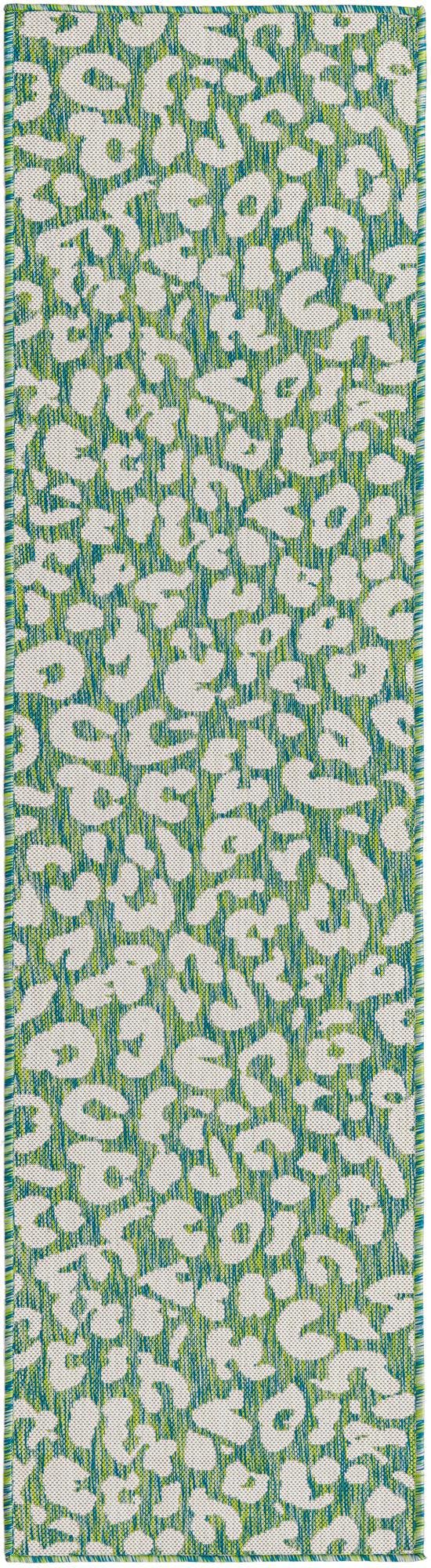 Unique Loom Pink Ivory Outdoor Safari Trellis – Enhance Your Garden With Elegant Support For Climbing Plants Blue  3168562-unique-loom