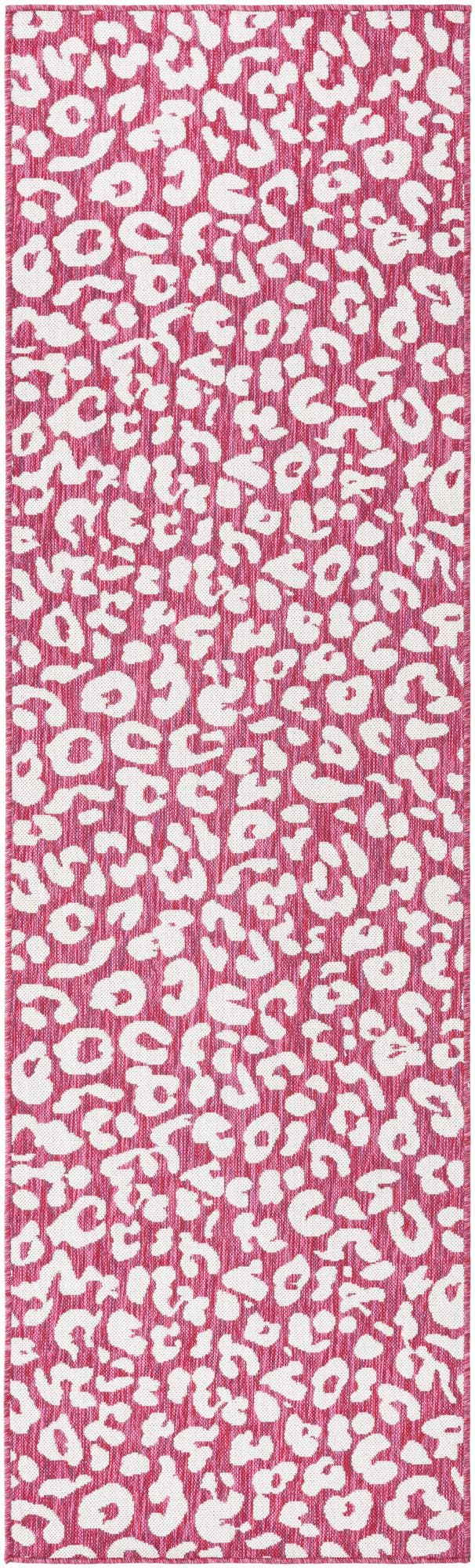 Unique Loom Pink Ivory Outdoor Safari Trellis – Enhance Your Garden With Elegant Support For Climbing Plants Blue  3168556-unique-loom