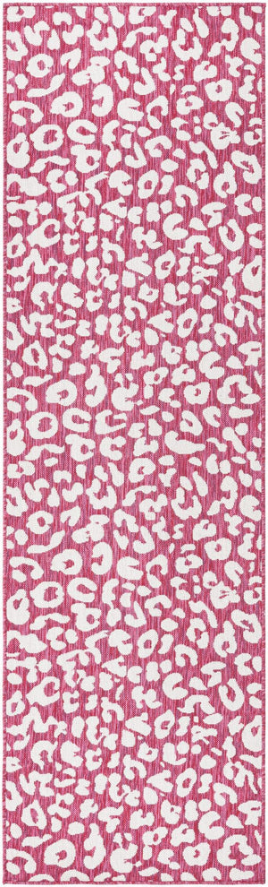 Unique Loom Pink Ivory Outdoor Safari Trellis – Enhance Your Garden With Elegant Support For Climbing Plants Magenta  3168575-unique-loom