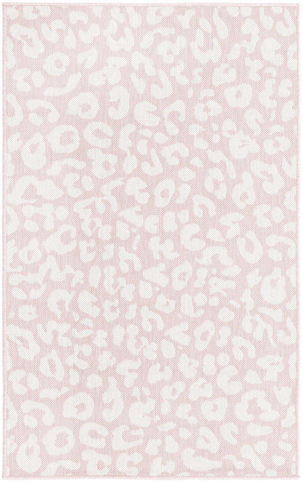 Unique Loom Pink Ivory Outdoor Safari Trellis – Enhance Your Garden With Elegant Support For Climbing Plants Pink,Ivory  3168583-unique-loom