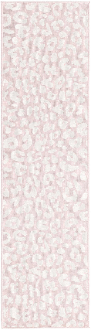 Unique Loom Pink Ivory Outdoor Safari Trellis – Enhance Your Garden With Elegant Support For Climbing Plants Pink,Ivory  3168590-unique-loom