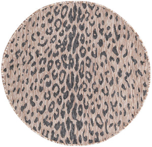 Unique Loom Pink Outdoor Safari Runner - Stylish 2' X 8' Accent Rug Perfect For Enhancing Your Outdoor Space Natural  3168640-unique-loom