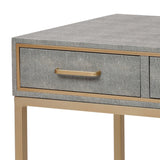 Sands Point Desk - 3 Drawer Gray 3169-101B Elk Home