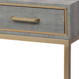 Sands Point Desk - 3 Drawer Gray 3169-101B Elk Home