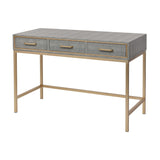 Sands Point Desk - 3 Drawer Gray 3169-101B Elk Home