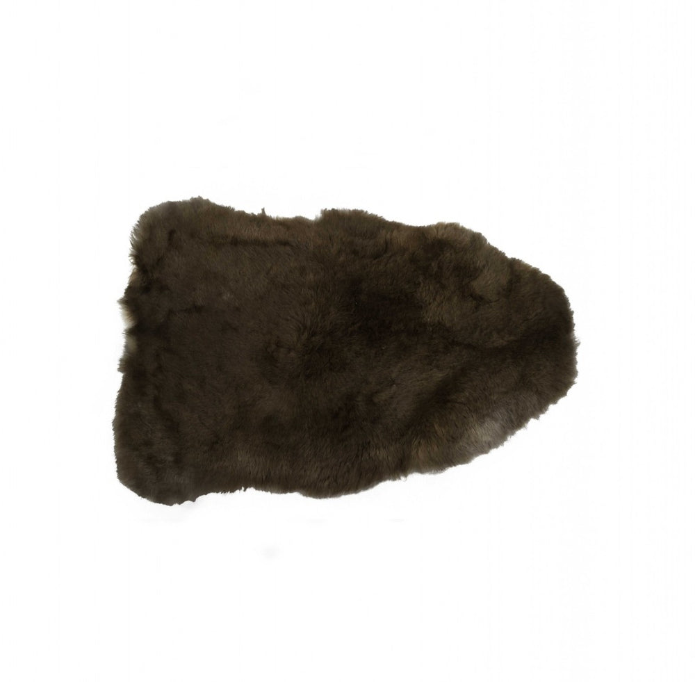 HomeRoots 2' X 3' Green And Black Genuine Sheepskin Shag Area Rug – Soft, Luxurious, and Versatile Home Accent 316908