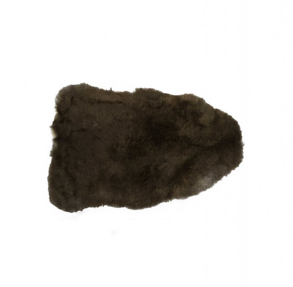 HomeRoots 2' X 3' Green And Black Genuine Sheepskin Shag Area Rug – Soft, Luxurious, and Versatile Home Accent 316908