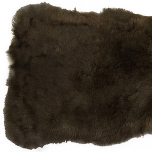 HomeRoots 2' X 3' Green And Black Genuine Sheepskin Shag Area Rug – Soft, Luxurious, and Versatile Home Accent 316908