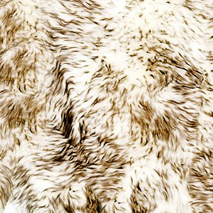 Homeroots 72" X 72" Gradient Chocolate Octo Sheepskin - Area Rug  Genuine Sheepskin 316952
