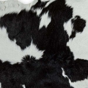 Homeroots 2' X 3' Black And White Cowhide Hand Woven Area Rug Black,White Cowhide 316960