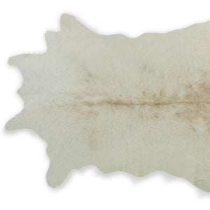 Homeroots 2' X 3' Natural Cowhide Hand Woven Area Rug Natural Cowhide 316966