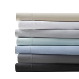 Madison Park 1500 Thread Count Casual Cotton Blend 4 PC Sheet Set MP20-8504 Black