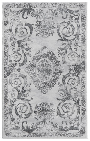 Unique Loom Ivory Finsbury Rug - Elegant Softness For Serene Spaces, Perfect For Living Areas And Bedrooms Gray  3170114-unique-loom