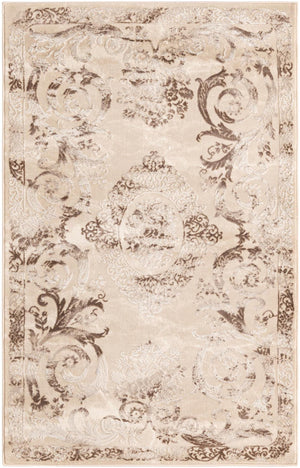 Unique Loom Beige Area Rug - Luxurious Soft Weave, Perfect For Cozy Spaces With Timeless Style And Durability Beige  3170249-unique-loom