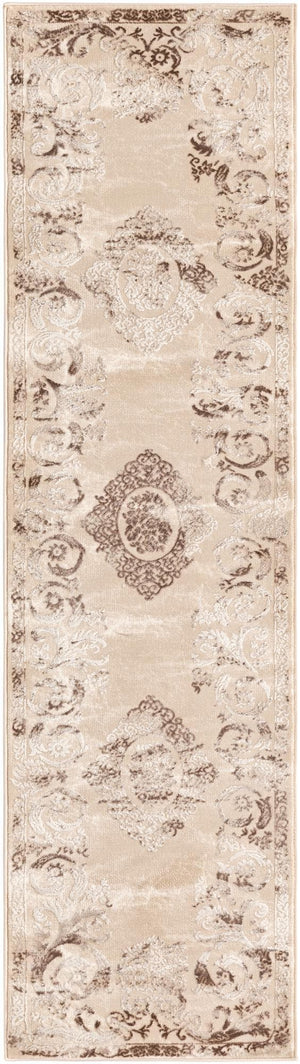 Unique Loom Beige Area Rug - Luxurious Soft Weave, Perfect For Cozy Spaces With Timeless Style And Durability Beige  3170256-unique-loom