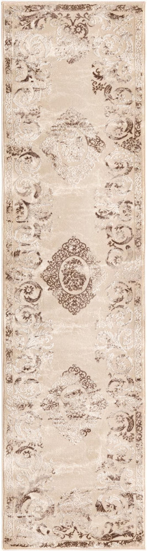 Unique Loom Beige Area Rug - Luxurious Soft Weave, Perfect For Cozy Spaces With Timeless Style And Durability Beige  3170257-unique-loom