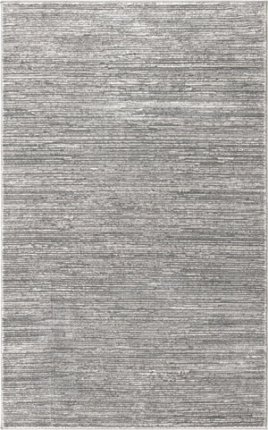 Unique Loom Gray Finsbury 8-foot Runner Rug - Elegant Gray And Ivory Design For Hallways And Narrow Spaces Gray  3170308-unique-loom