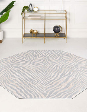 Unique Loom Gray Finsbury 8-foot Runner Rug - Elegant Gray And Ivory Design For Hallways And Narrow Spaces Gray,Ivory  3170383-unique-loom