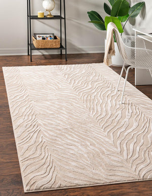 Unique Loom Ivory Elegant 6-foot Runner Rug - Soft Neutral Tones With Refined Pattern For Stylish Interiors Ivory,Beige  3170618-unique-loom