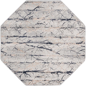 Unique Loom Gray Finsbury 6 Ft Runner - Stylish, Resilient Design For High-traffic Areas In Your Home Decor Gray  3170579-unique-loom