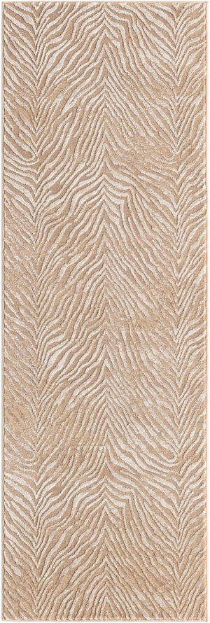 Unique Loom Ivory Elegant 6-foot Runner Rug - Soft Neutral Tones With Refined Pattern For Stylish Interiors Ivory,Beige  3170624-unique-loom