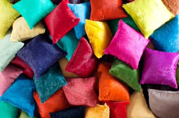 Homeroots 12" X 20" X 5" Firecracker Cowhide  Pillow 2 Pack Firecracker  317111