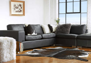 Homeroots 18" X 18" X 5" Brown And White Cowhide  Pillow 2 Pack Brown,White  317123