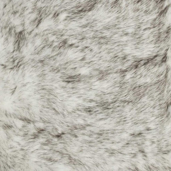 HomeRoots 3' X 5' Gray Faux Fur Area Rug - Luxurious Comfort, Modern Design, Perfect for Any Room Décor! 317174