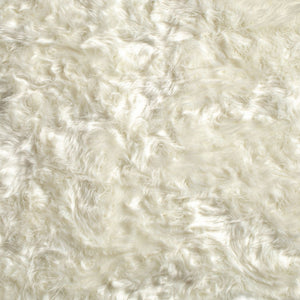 Homeroots Off White Animal Print Area Rug  Acrylic 317189
