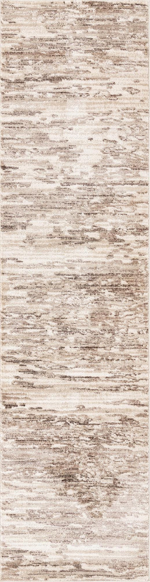 Unique Loom Brown Oasis Runner - 2' X 8' - Elevate Your Space With Earthy Warmth And Tranquil Textured Design Brown  3172515-unique-loom