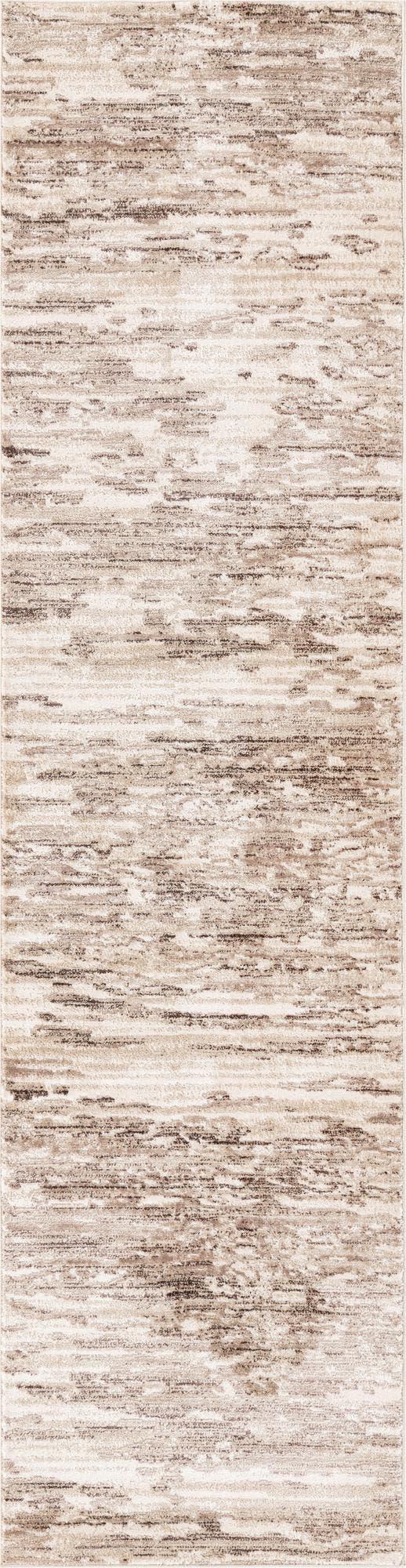 Unique Loom Brown Oasis Runner - 2' X 8' - Elevate Your Space With Earthy Warmth And Tranquil Textured Design Brown  3172515-unique-loom