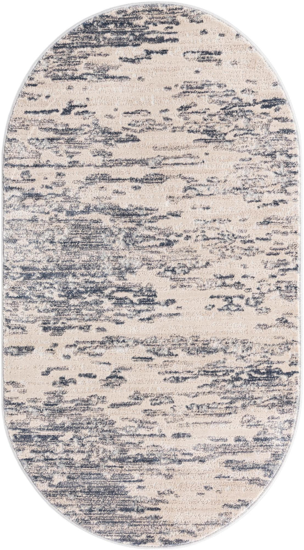 Unique Loom Brown Oasis Runner - 2' X 8' - Elevate Your Space With Earthy Warmth And Tranquil Textured Design Gray  3172564-unique-loom