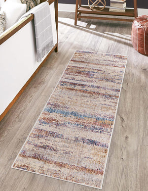 Unique Loom Multi 2' X 8' Deepa Runner - Vibrant Multi-color Design For Bold Style In Narrow Spaces And More! Multi  3173021-unique-loom