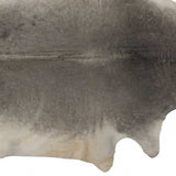 Homeroots 60" X 84" Gray Cowhide - Area Rug Grey Cowhide 317304