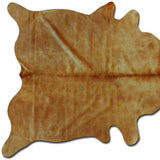 Homeroots 60" X 84" Tan Cowhide - Area Rug Tan Cowhide 317305