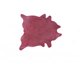 Homeroots 60" X 84" Fuschia Cowhide - Area Rug Fuschia Cowhide 317306