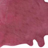 Homeroots 60" X 84" Fuschia Cowhide - Area Rug Fuschia Cowhide 317306