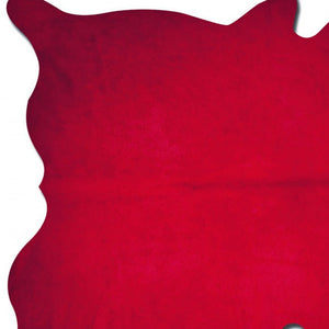 Homeroots 60" X 84" Firecracker Cowhide - Area Rug Firecracker Cowhide 317307